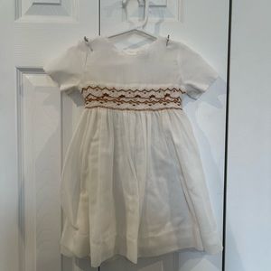 Carriage Boutique smocked dress 24m